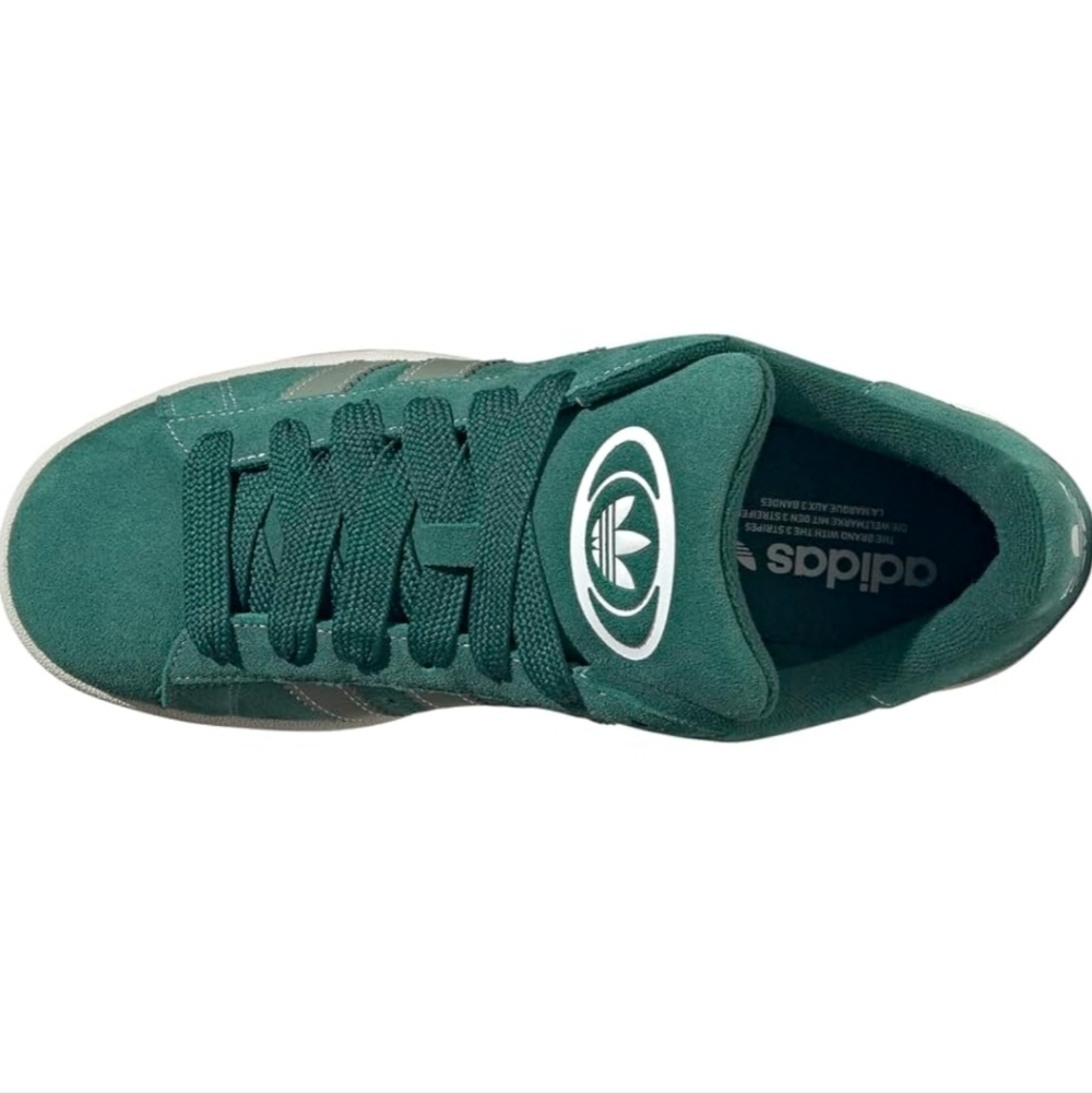 Adidas Men's Campus 00s Green Suede Sneakers Size 11 NIB - Picture 4 of 4